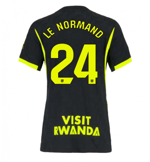 Atletico Madrid Robin Le Normand #24 Venkovní Dres pro Dámské 2026-27 Krátký Rukáv Atletico Madrid Robin Le Normand #24 Venkovní Dres pro Dámské 2026-27 Krátký Rukáv